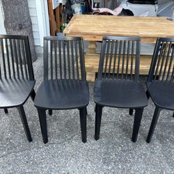 Black Dinning Room Chairs