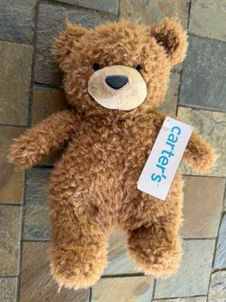 Brand New Carter’s Teddy Bear Plush Toy Stuffy