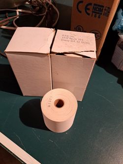 Cash Register Paper Rolls 5 Total New