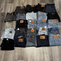 Men’s Levi Jeans All Styles And Sizes