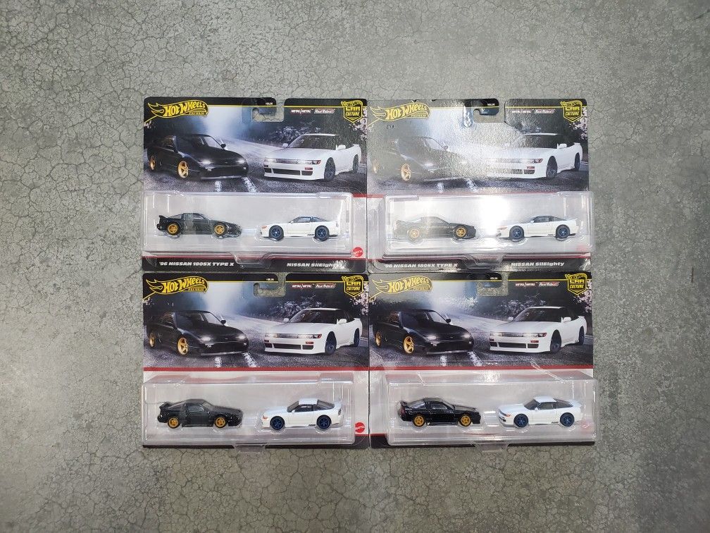 ALL FOR $40 Hot Wheels Lot 96 Nissan 180sx Type X Nissan SilEighty