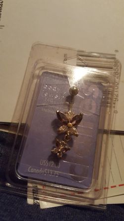 Brand new still in package belly ring