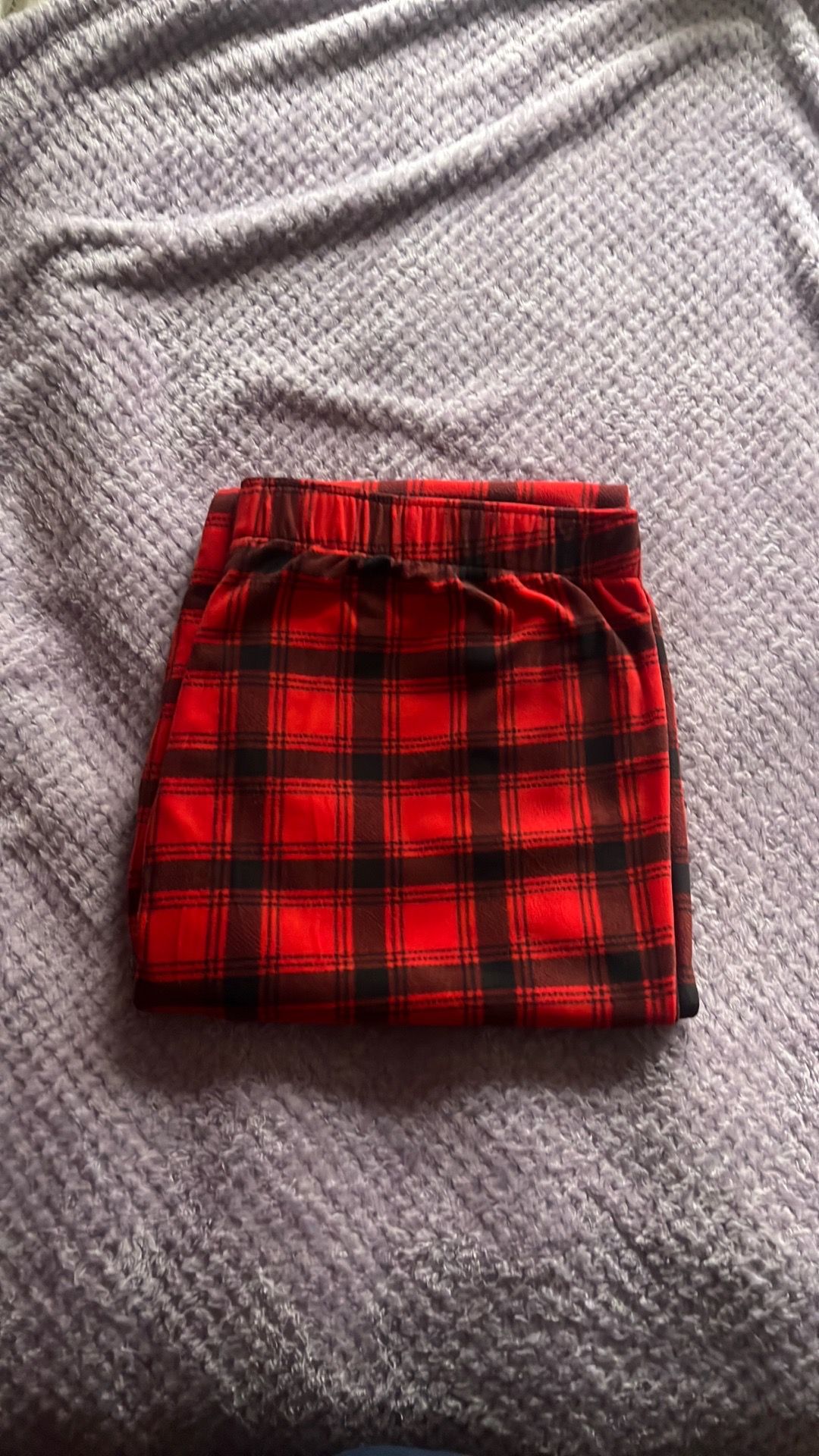 Red Plaid Pajama Pants , XXL fits like XL