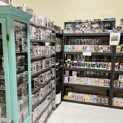 Funko Pops, Pops, Collectibles, Lots, Toys, Books, VHS, Lighting Fixtures, Antiques, Bobbleheads And Much More