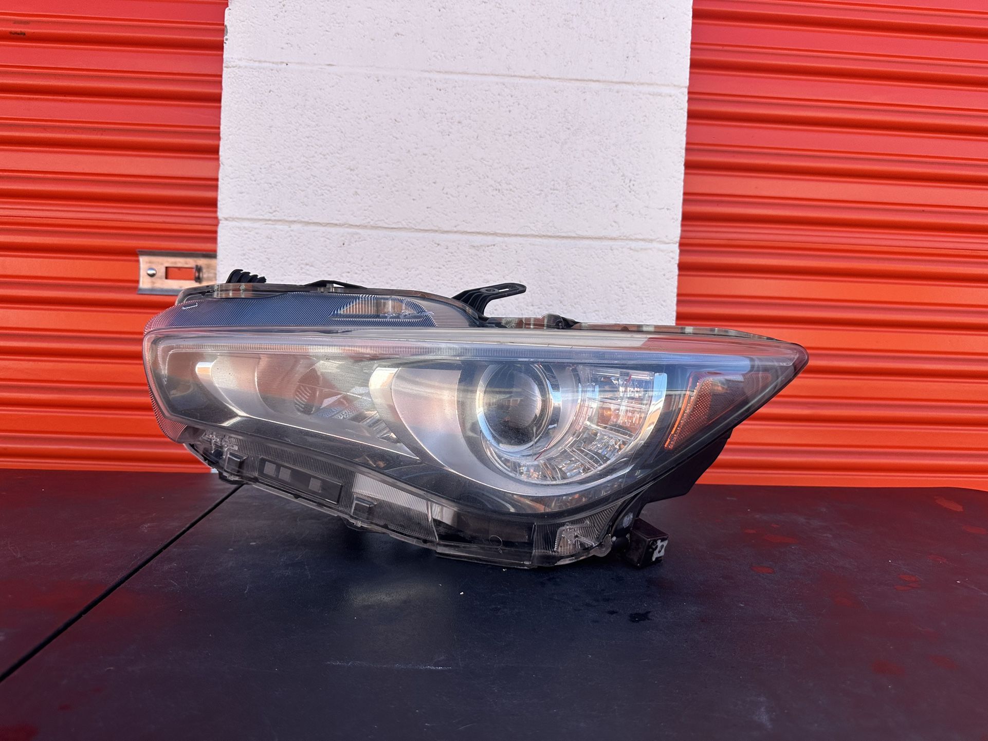 2018-2019 -2020 -2021 -2022 Infiniti Q50 LEFT DRIVE  LED HEADLIGHT OEM 