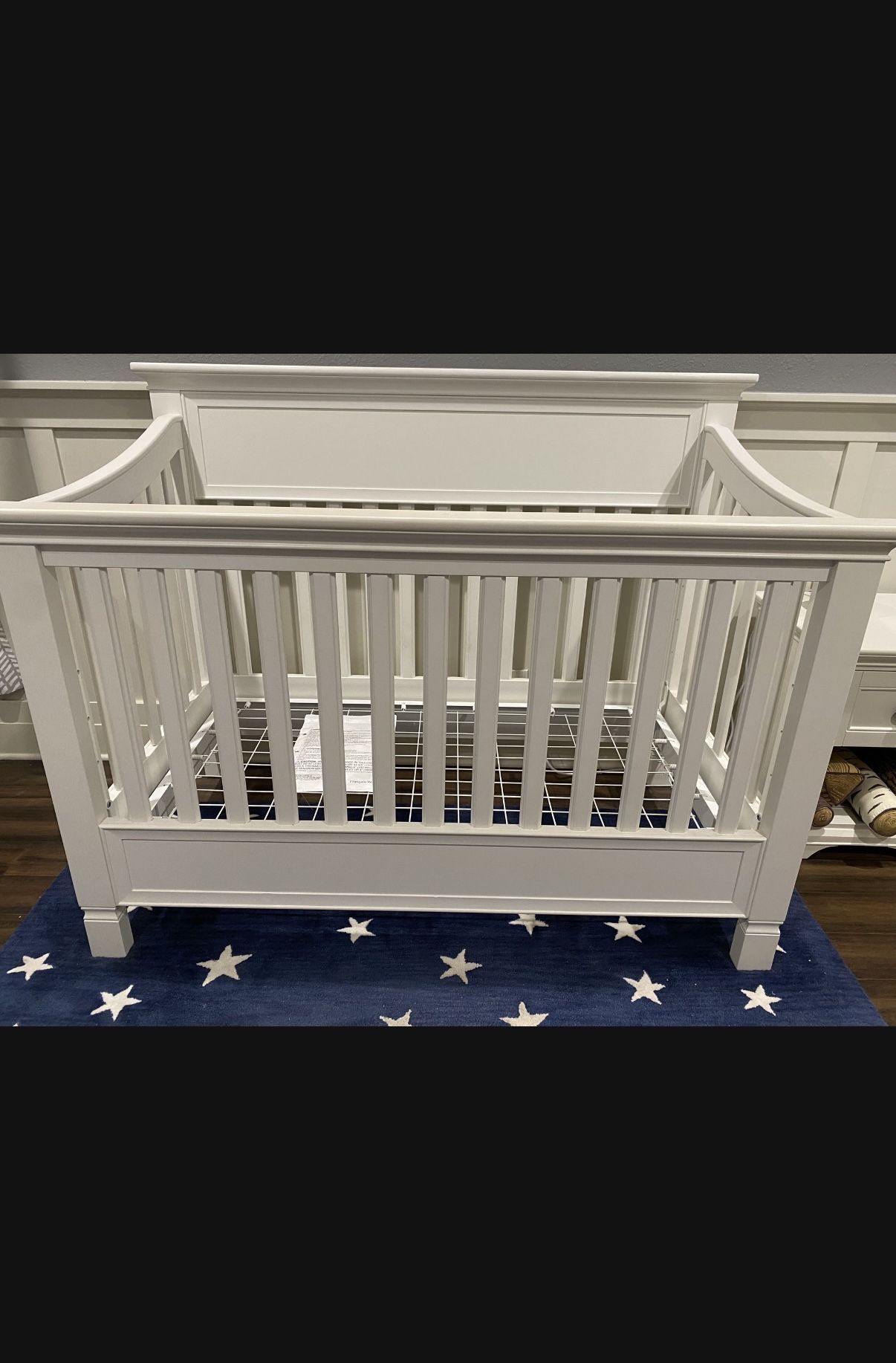 Pottery Barn Crib With Toddler Bed Conversion