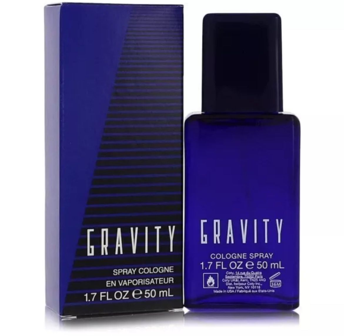 GRAVITY ⭐️ COLOGNE SPRAY NIB AUTHENTIC FOR MEN 1.7 OZ