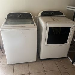 Washer and dryer