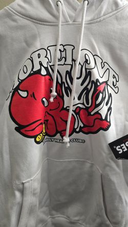 Large Lonely Hearts Club No Excuses Hoodie