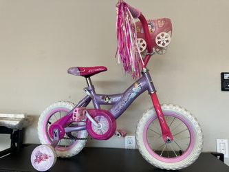 Huffy Disney Princess Bike With Training Wheels