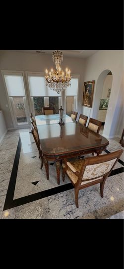 Dining set and buffet