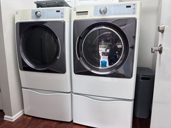 Washer and dryer