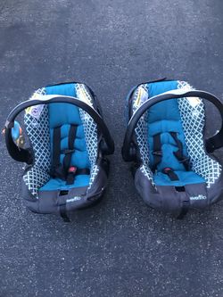 Infant car seats and bases