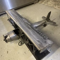 Metal Airplane For Decorations 