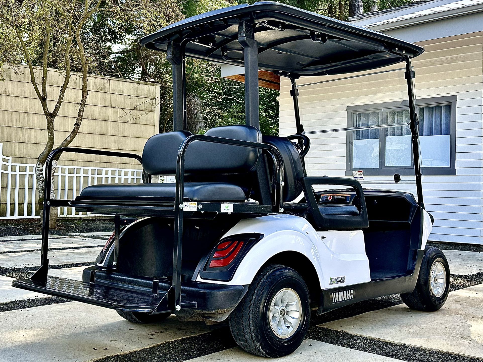 2020 Yamaha Drive 2 Gas EFI Fuel Injected QuieTech Golf Cart for Sale
