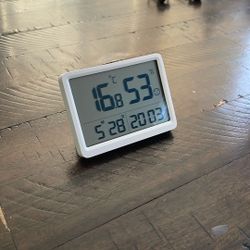 Temperature, Time, Date And Humidity Reader