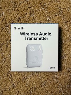 Wireless Audio Transmitter for TV and Airplanes