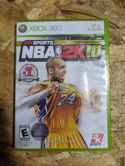 NBA 2K10 Xbox 360