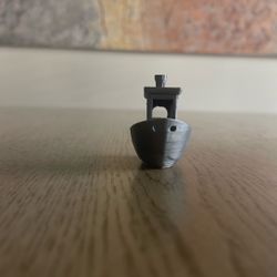 3D Printed Toy Boat (Gray)