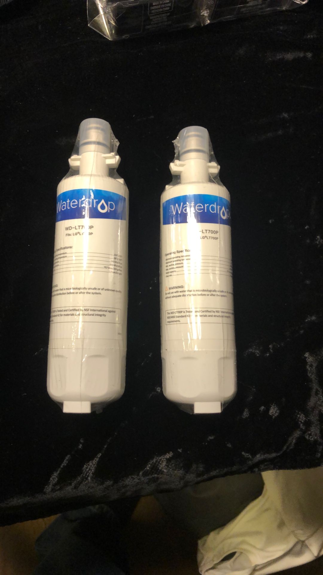 Water drop WD-LT700p Filters (2) New