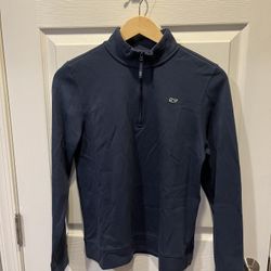 Vineyard Vibes Kids’ Exclusive Navy Blue Quarter Zip, Size: Large (16)