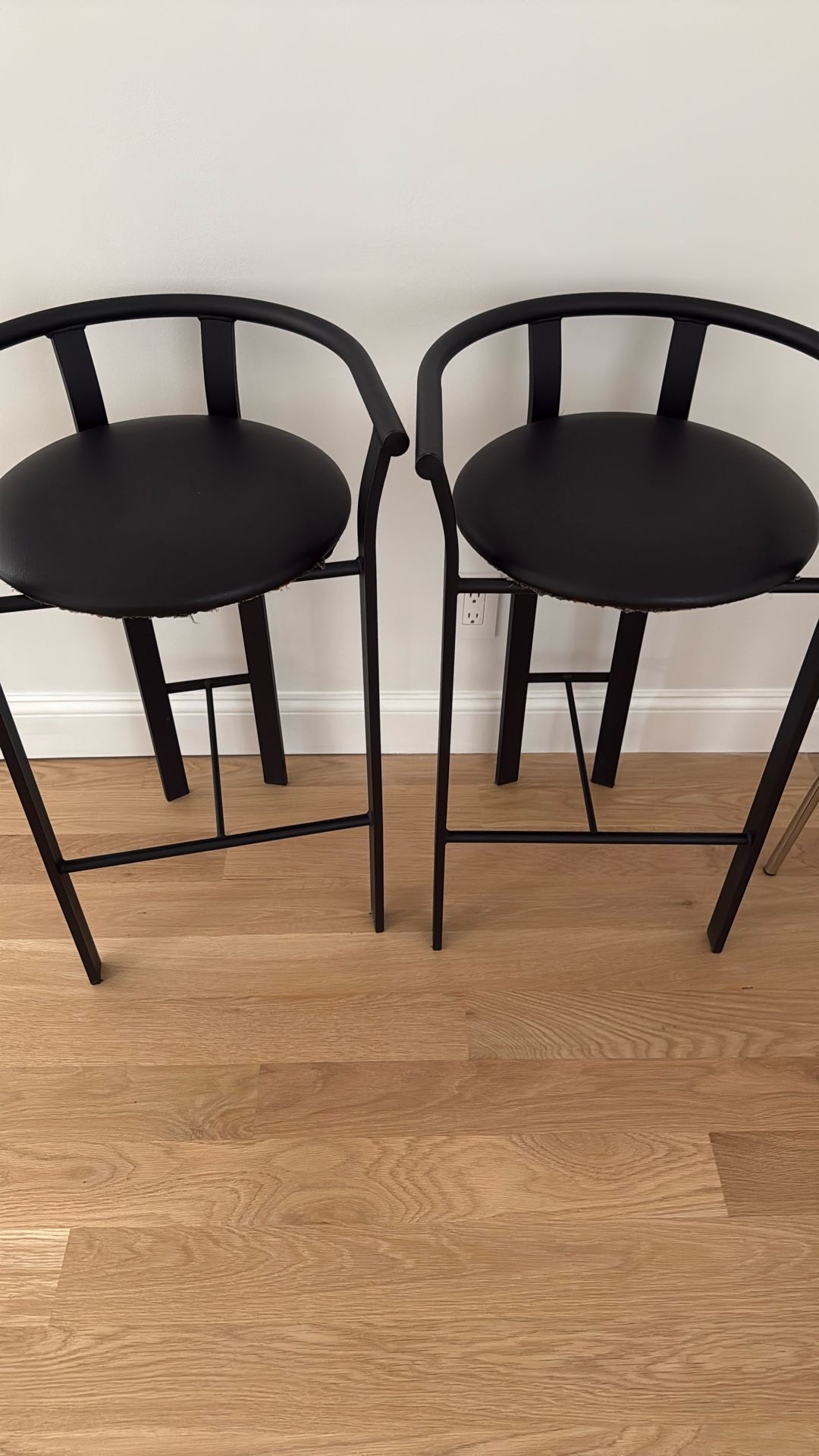 Kitchen, stools, black