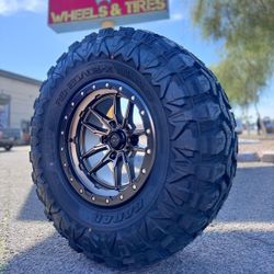 17x9 Wheels And tires 35/1250/17 MT