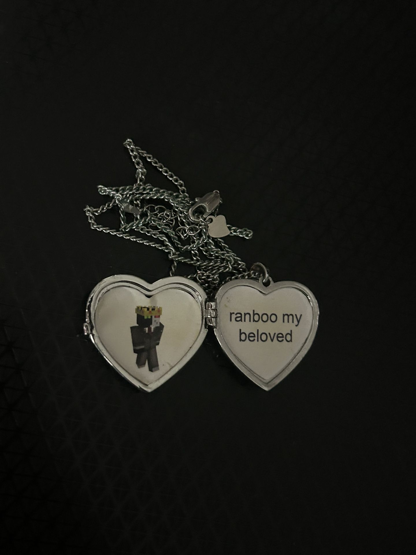 Authentic Ranboo My Beloved Locket 