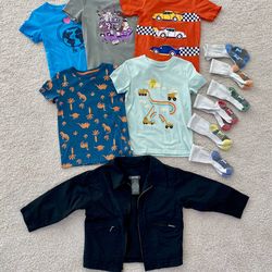Toddler boy clothing bundle, size 4T