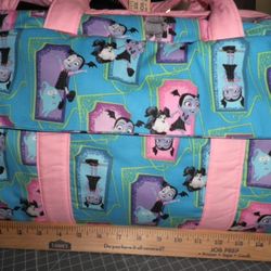 Custom Made Diaper Bag/roomy And Very Soft/comes with A Matching Changing Pad