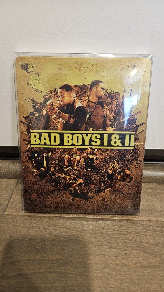 Bad Boys 1 & 2 UHD 4k Bluray Steelbook
