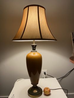 Caramel color lamp