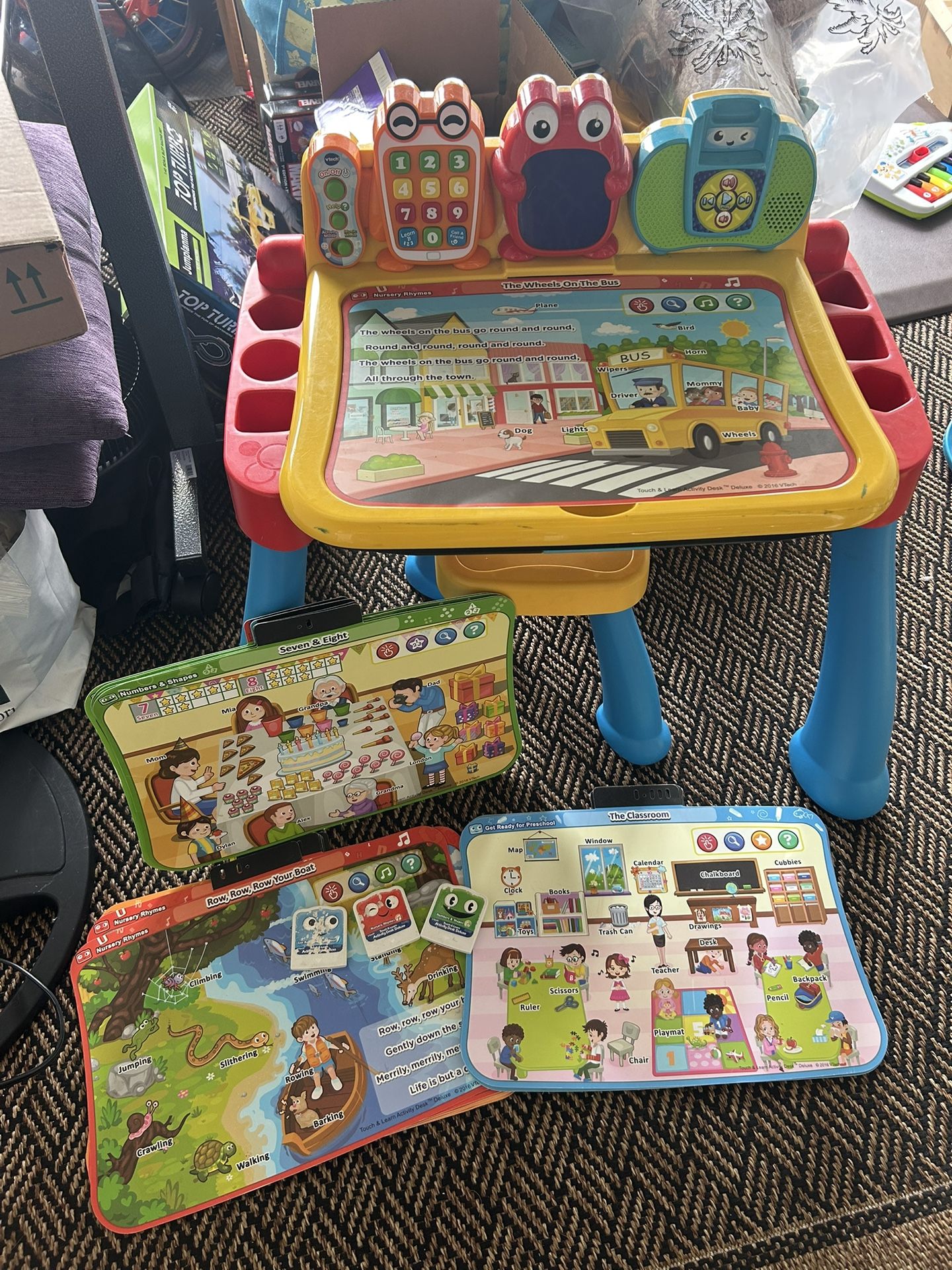 VTech Activity Desk Deluxe And Add-on Bundle