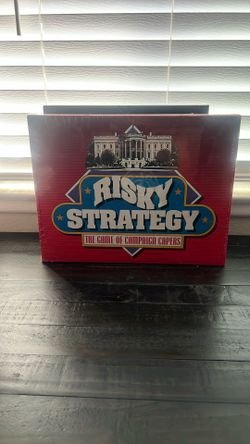 Vintage Risky Strategy Board Game Presidential Campaign