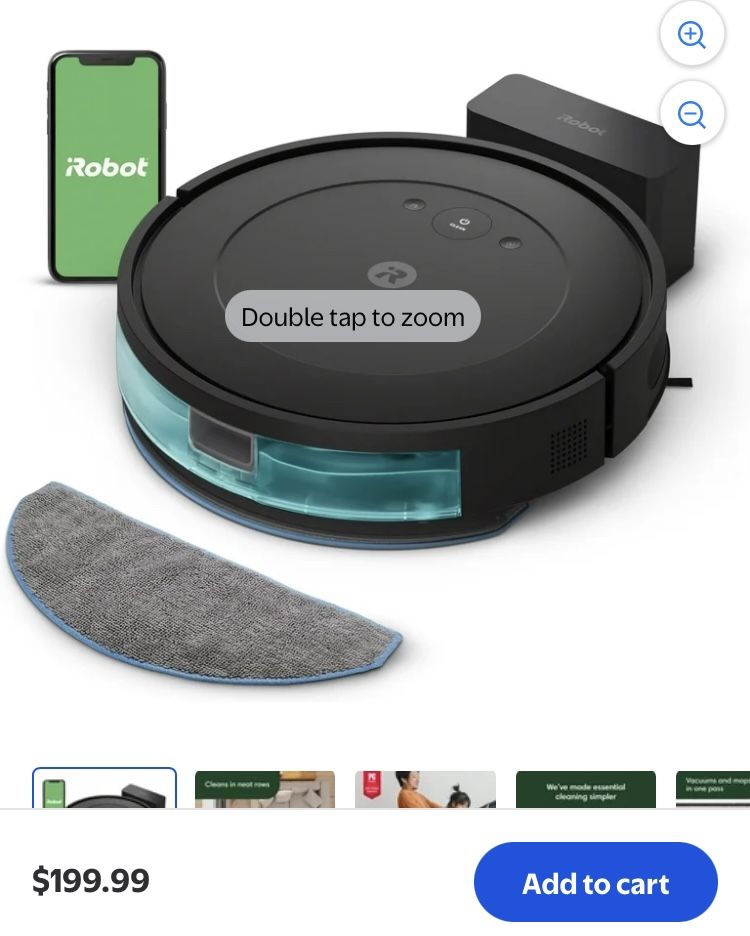 iRobot Roomba Combo Robot Vacuum & Mop  Essential!
