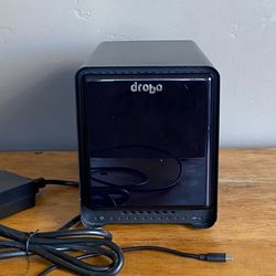 Drobo 5C 5-Bay Storage Enclosure Model DDR4-A – No Drives / Sold As-Is