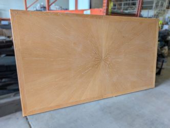 Nice Wood Conference Table | No Legs | 9'x 5