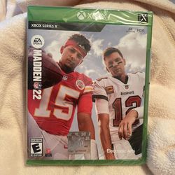 Madden 22 Video Game Gift Xbox series X