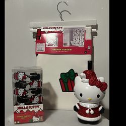Hello Kitty Christmas Bathroom Set