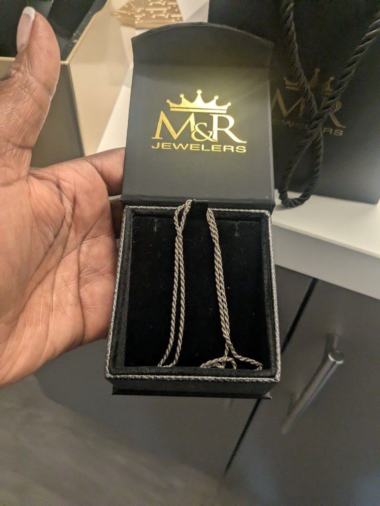 Small Silver Rope Chain