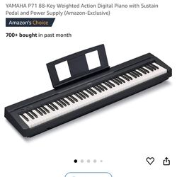 Yamaha 88 Key Digital Piano - New In Box