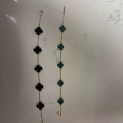 Two Bracelets 14k Gold 