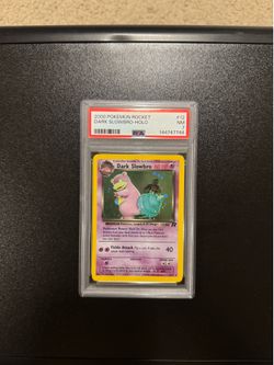 Pokemon Dark Slowbro #12/82 PSA 7
