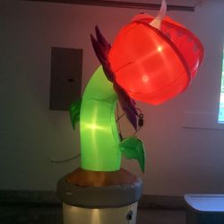 Halloween Inflatable Man Eating Plant
