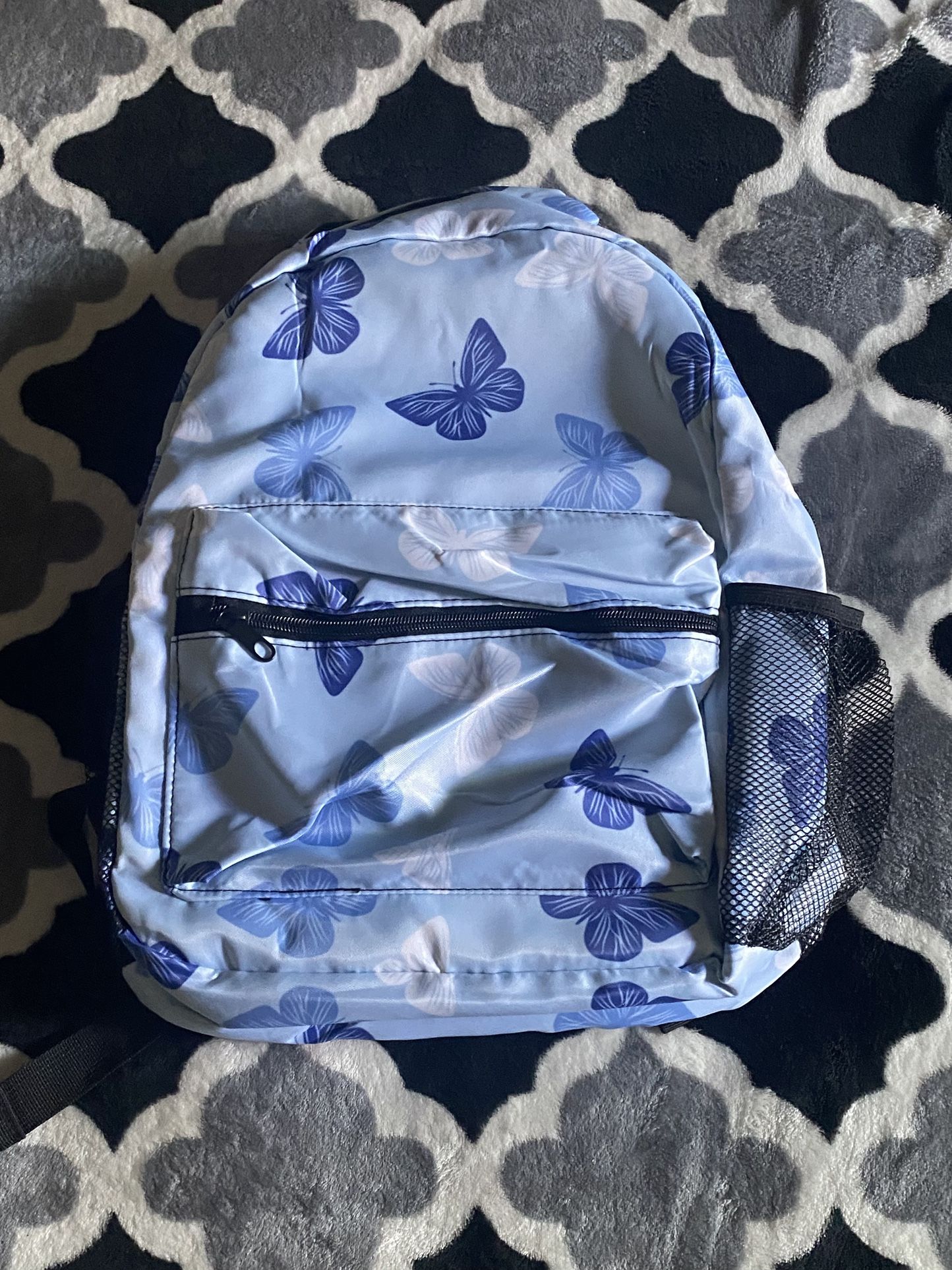Blue Butterfly Backpack