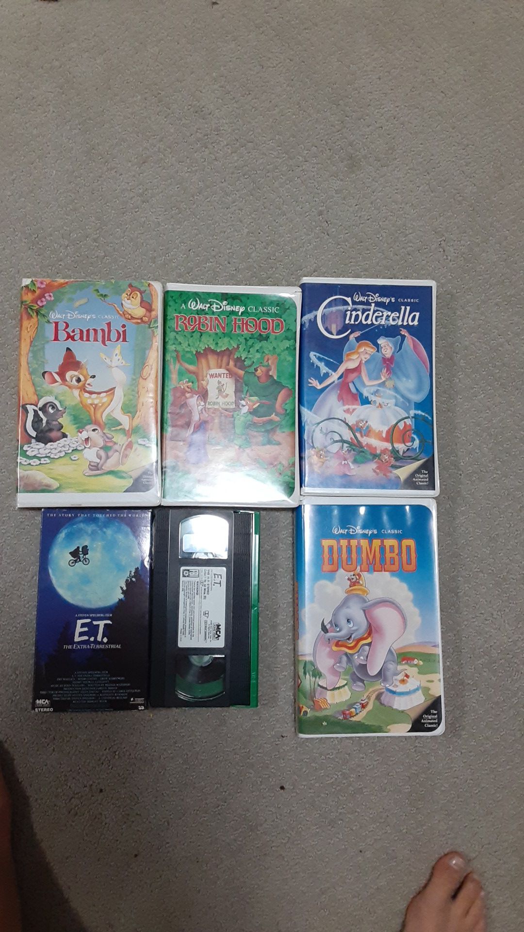Rare VHS tapes