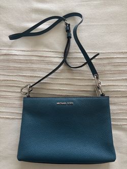 Michael Kors blue Leather Crossbody Bag