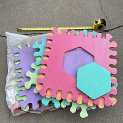 Kids Foam Pads Puzzle Shapes