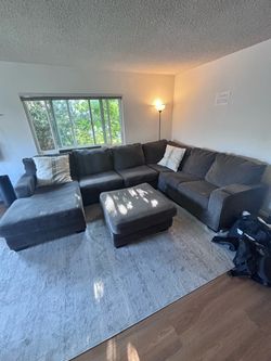 HIGH QUALITY Large Couch (negotiable price)