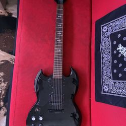 Black Sabbath Tony Iommi Signature Left Handed Epiphone SG